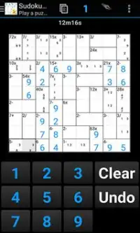 Sudoku Math 2 Screen Shot 0