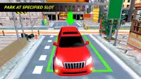 Gry samochodowe Prado Parking samochodowy gry 3D Screen Shot 0