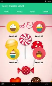 Candy Puzzles World! For Free Screen Shot 5