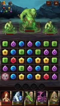 Monsters & Puzzles: RPG Match 3 Screen Shot 4