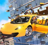 Smash Car Games:Impossible Tracks Car Stunt Racing Screen Shot 5