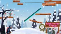 Snowman attack Screen Shot 3