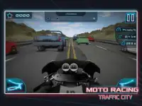 Moto Racing: Traffic City Screen Shot 7
