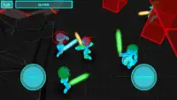 Stickman Multiplayer: Neon Warriors io Screen Shot 1