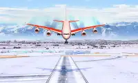 Snow Cargo Jet Landing 3D Screen Shot 2