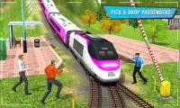 قطار الطرق الوعرة 2020 - ألعاب قطار يورو Screen Shot 0