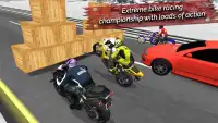 Real 3D Traffic Bike Racer 2018 Screen Shot 5