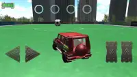 Fußball im Auto Gelik gegen UAZ Screen Shot 3