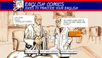 English Comics: Learn & laugh Screen Shot 0