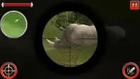Rhino Hunt Sniper Gun Shooter Screen Shot 0
