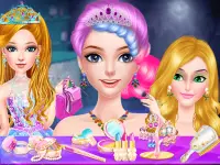 Disco Party Dancing Princess Games - Prom Night Screen Shot 1