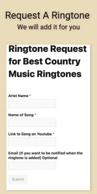 Country Music Ringtones Screen Shot 4