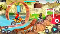 desconectado juegos aventuras - bicicleta truco Screen Shot 0
