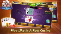 Blackjack 21 Free - Casino Black Jack Trainer Game Screen Shot 0