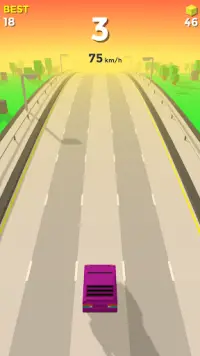 Crashy Racing:game with thrill racing Screen Shot 1