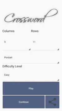 Crossword Puzzle Screen Shot 0