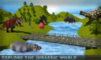 Jungle Dino Truck Transport 3D Screen Shot 2