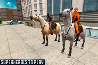 Police Horse Chase: Superhero Screen Shot 7