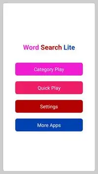 Word Search Lite Screen Shot 1