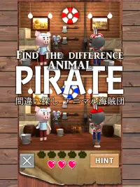 Animal Pirate【Find the difference】 Screen Shot 5