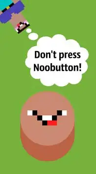 NOOBUTTON Noob vs Pro vs Hacker vs God button game Screen Shot 0