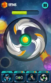 Fidget Spinner: Space Simulator Screen Shot 6