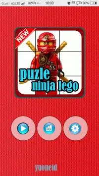 game puzzle of ninja the lego Screen Shot 3