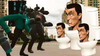 Cameraman vs Head Toilet Games Screen Shot 1