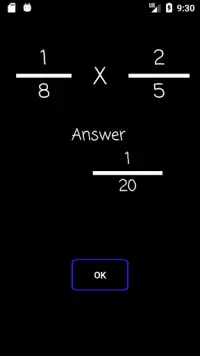 Fraction Multiplication Practice Screen Shot 1