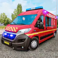 Ambulance Game: City Rescue 3d Screen Shot 0