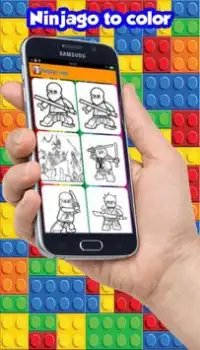 Coloring Pages for Lego Hero Screen Shot 1