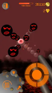 Pocket Shooter Hardcore: Emoji Pop Game Screen Shot 0