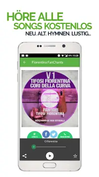 FanChants: Fiorentina fans fangesänge Screen Shot 1