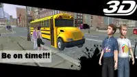 School Bus Driver Sim 3D Free Screen Shot 0