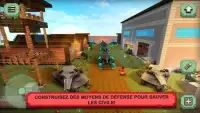 Tank Craft Blitz: Construction et conquête Screen Shot 2