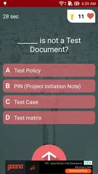 Software Testing Test Quiz Screen Shot 3