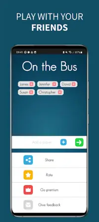 On the bus - Drinking game Screen Shot 0