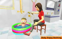 simulador virtual de mãe bebê Screen Shot 0