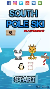 South Pole Ski Screen Shot 0