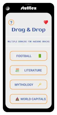 Drag & Drop: Brain-Game Screen Shot 0