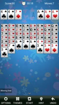 FreeCell Solitaire - klassieke kaartspellen Screen Shot 2