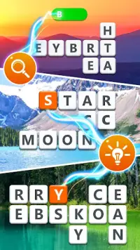 Word Blocks Puzzle - Free Offline Word Games Screen Shot 3