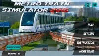 Metro Train Simulator 2015 Screen Shot 0