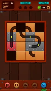 Slide Puzzle: Unblock the Rolling Ball Screen Shot 1