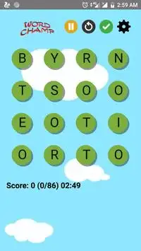 Word champ - puzzle game Screen Shot 0