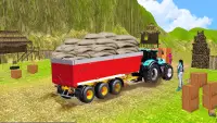 Village Tractor Games: Game Tractor  dirantai Screen Shot 0