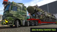 van weg af leger vrachtauto het rijden simulator Screen Shot 3