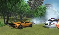 Cyborg Mr Robot cars vs Lada Screen Shot 0