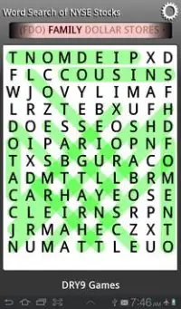 Wall Street Word Search NYSE Screen Shot 12