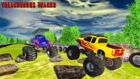 Monster Truck Jumping Stunt 3D Screen Shot 2